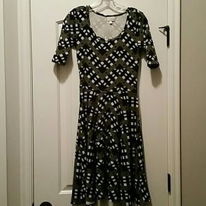 LuLaRoe Print Nicole Dress
