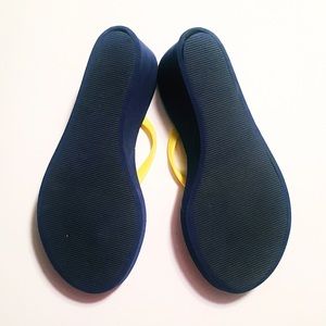 Old Navy Shoes - Nautical Wedge Flip Flops Old Navy Shoes - Nautical Wedge Flip Flops
