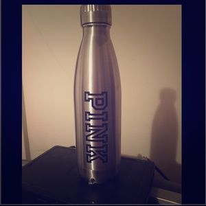 PINK metal water bottle
