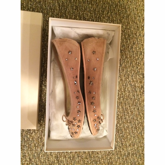 Jimmy choo star flats，woman size 6.5