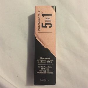 5 in 1 cream eyeshadow in soft shell