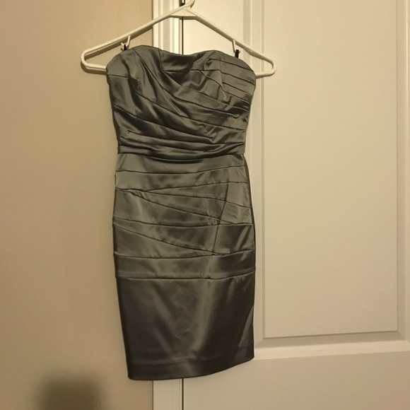 Bebe strapless dress//GUC//worn once