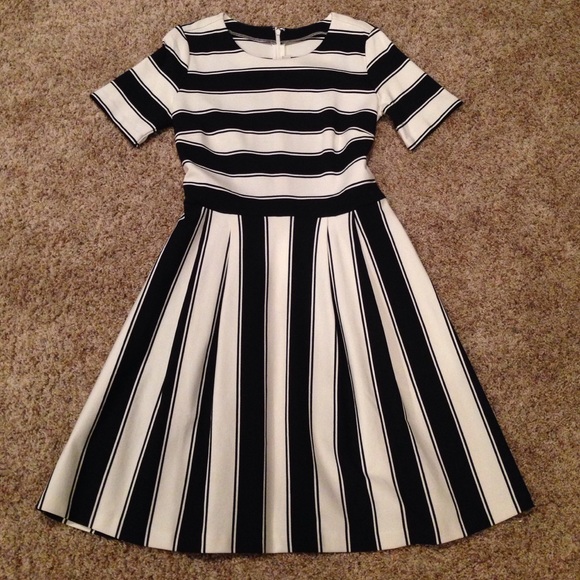 LOFT fit and flare dress sz 6 Brand New!