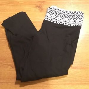 Reversible Pink Capri Leggings!