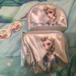 Disney's Elsa cosmetic bags