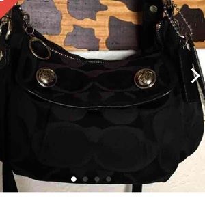 Black coach bag
