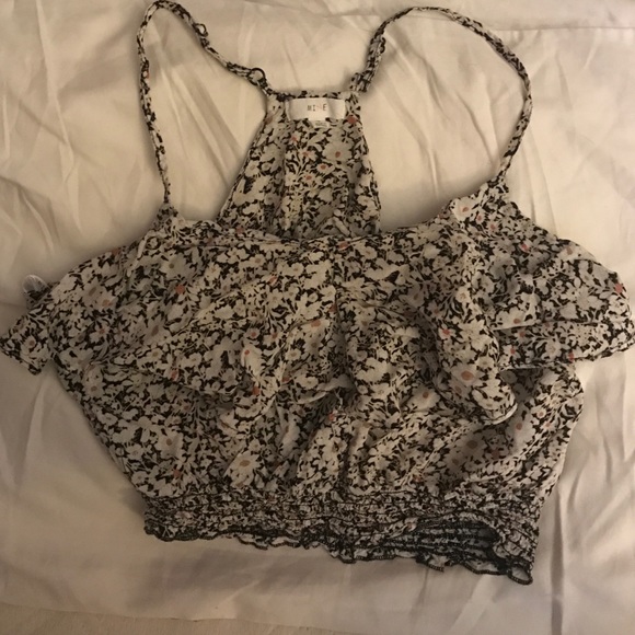 New women's belly tank top. Size M
