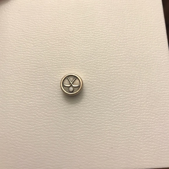 Pandora Hockey Puck Charm