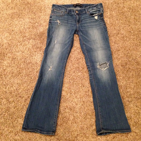 Express jeans Barely Boot Stella low rise 10 short