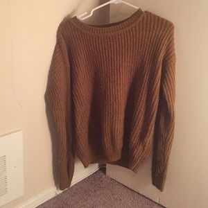 Forever 21 dark green sweater