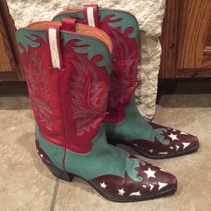 Gorgeous handmade cowgirl boots size 9