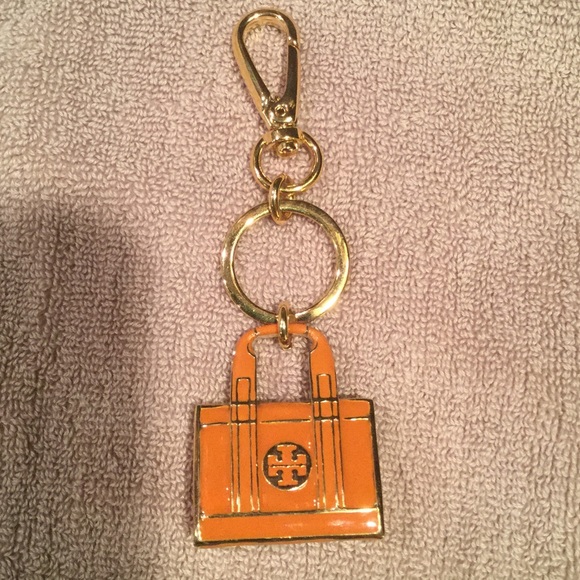 Brand new Authentic Tory Burch handbag keychain