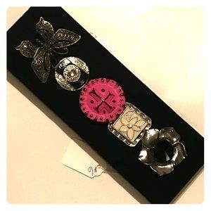 Set of 5 Paparazzi Rings