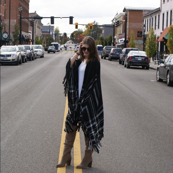 Plaid Wrap/Shrug