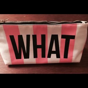 WHATEVER makeup bag