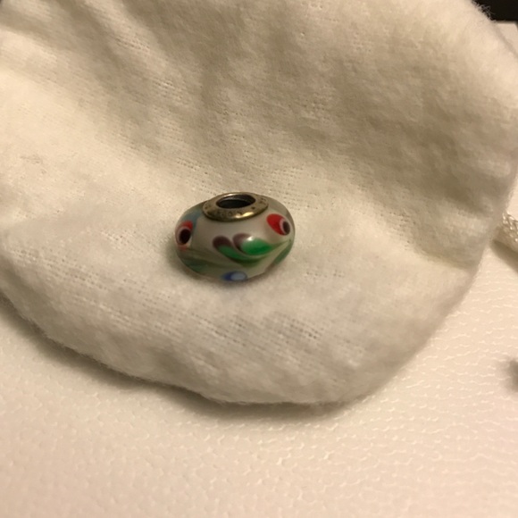 Glass Pandora Charm