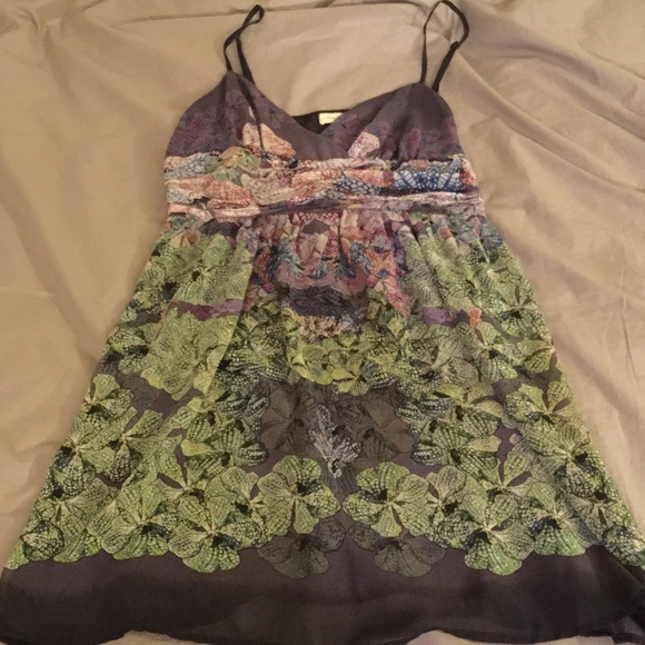 Floral, spaghetti strap summer dress