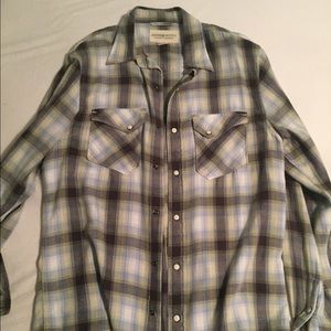 Polo denim and supply western style flannel. Small