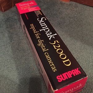 Sunpack 5200D digital lightweight tripod