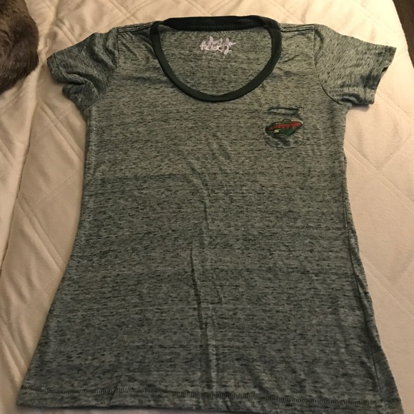 MN wild t shirt. Worn once. Size S