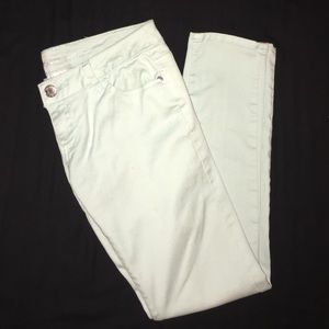 Mint Seafoam Skinny Jeans
