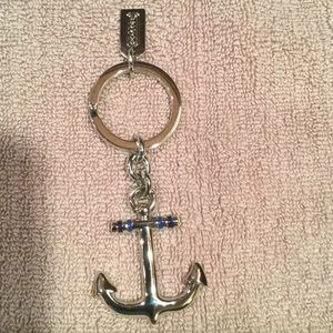 NWT authentic coach anchor key ring.