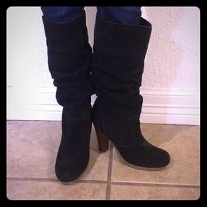 Black Slouch Boot