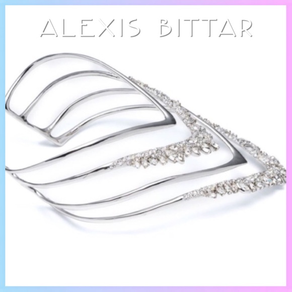 New Alexis Bittar Chevron Cuff - Picture 2 of 3