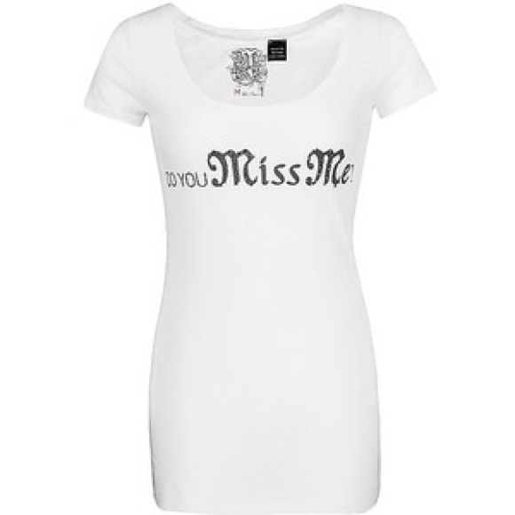 "Do you miss me?" tee shirt size L brand new