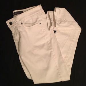 Levi's White Skinny Jeans, New