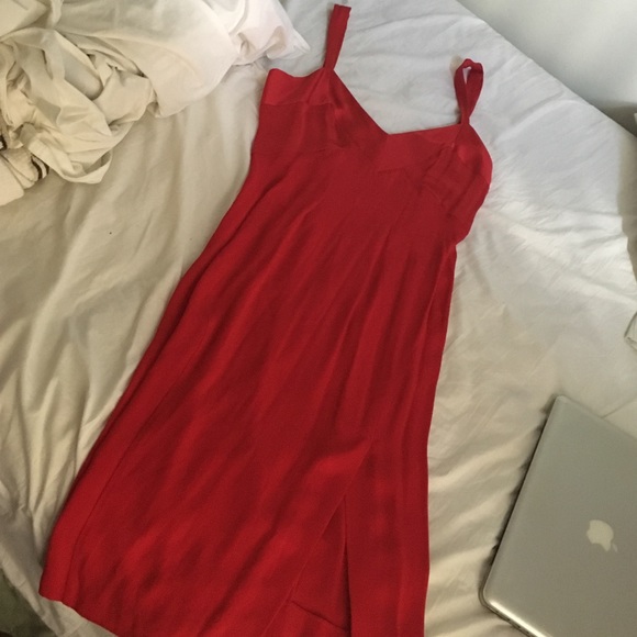 Red dress