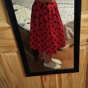 SUPER cute polka dot skirt