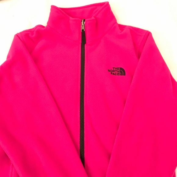 The north face zip up fleece
