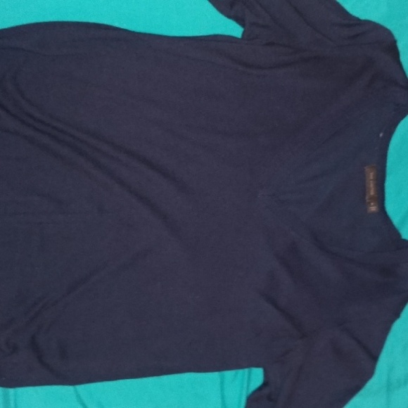 The Limited Navy Blue V-Neck Sweater