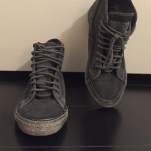 All saints grey sneaks