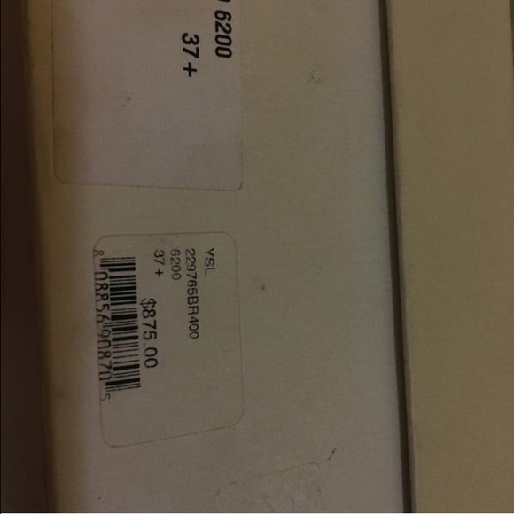 Ysl Eel skin red pumps - Picture 4 of 4