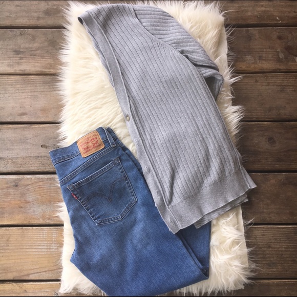 Calvin Klein Ribbed Cardigan - Picture 3 of 3