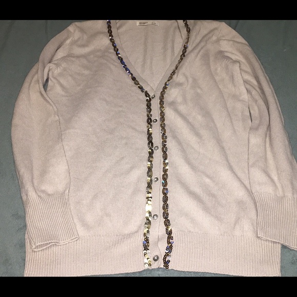 Old Navy sequin cardigan large