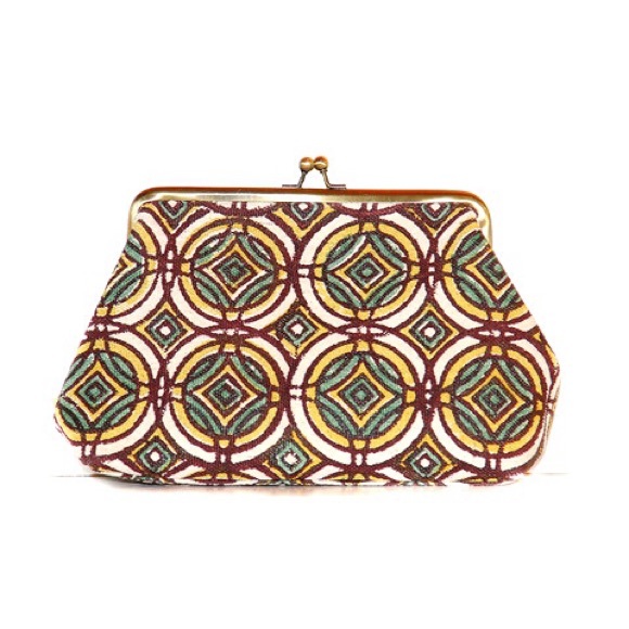 Stained Glass Clasp Clutch