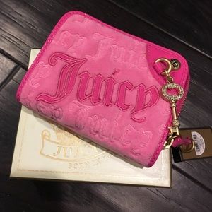 Hot pink Juicy Couture wallet, new with tag & box