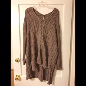 Free People Oversized Cable Knit Sweater Free People Oversized Cable Knit Sweater