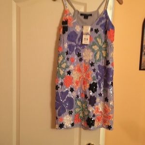 French Connection short beaded dress