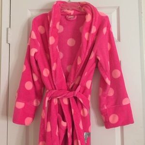 PINK fuzzy robe