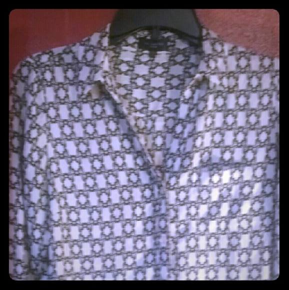 The Limited Ashton Long Sleeve Blouse
