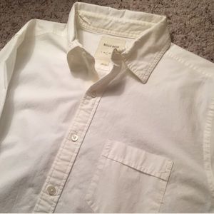 Billy Reid Large Button down Shirt - White
