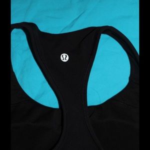 LULULEMON BLACK LUXTREME RAZORBACK TANK
