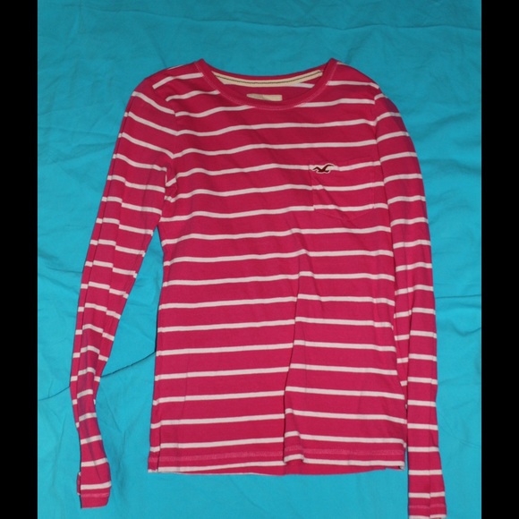 PINK HOLLISTER LONG SLEEVE