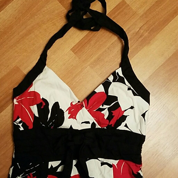 *Last Chance*floral halter dress - Picture 3 of 5