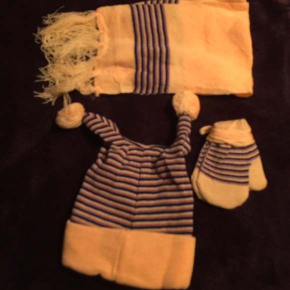 Hats gloves and scarf