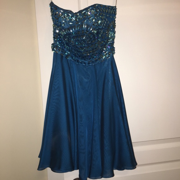 Sherri Hill strapless dress - Picture 1 of 5